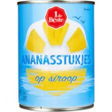 Blikje ananas stukjes 1ste de beste 227 gr